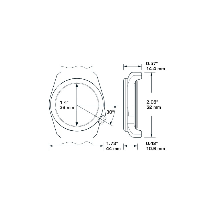 Bertucci A-4T Super Yankee Illuminated Watch – 44mm – Limited Edition